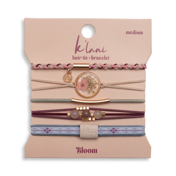 K'lani hair tie bracelets - Bloom Hair Tie Bracelets