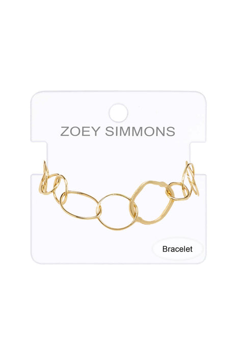 Zoey Simmons - Handmade Station Bracelet - GF