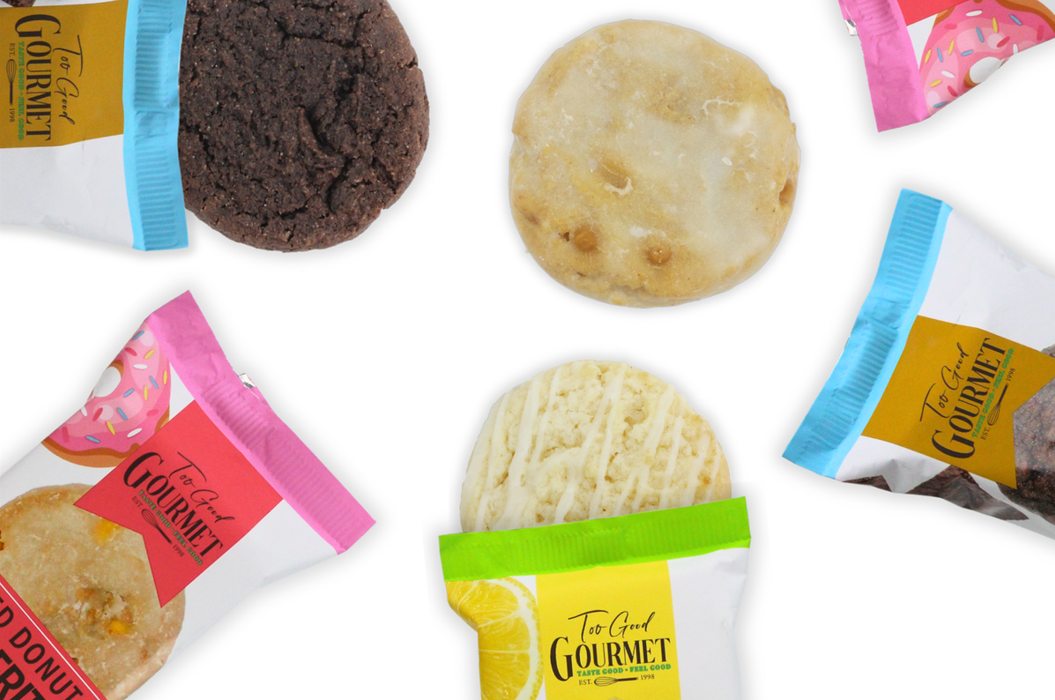 Too Good Gourmet - Individually Wrapped Cookies: Lemon, Apple Fritter & Brownie