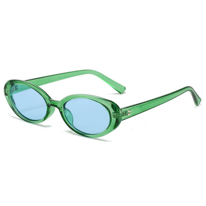 ACCITY - RETRO SMALL OVAL FRAME SUNGLASSES_CWASG0479