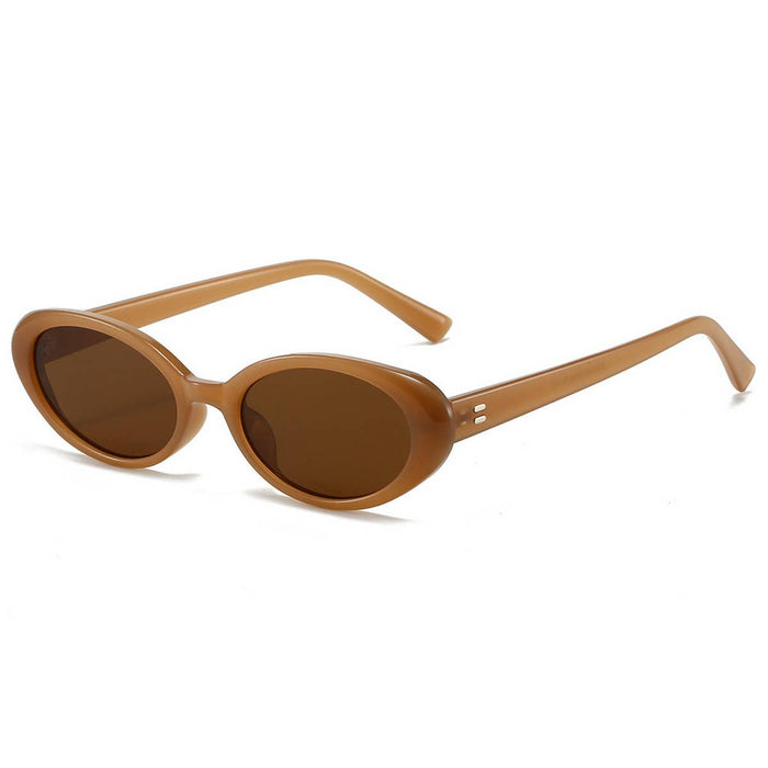 ACCITY - RETRO SMALL OVAL FRAME SUNGLASSES_CWASG0479
