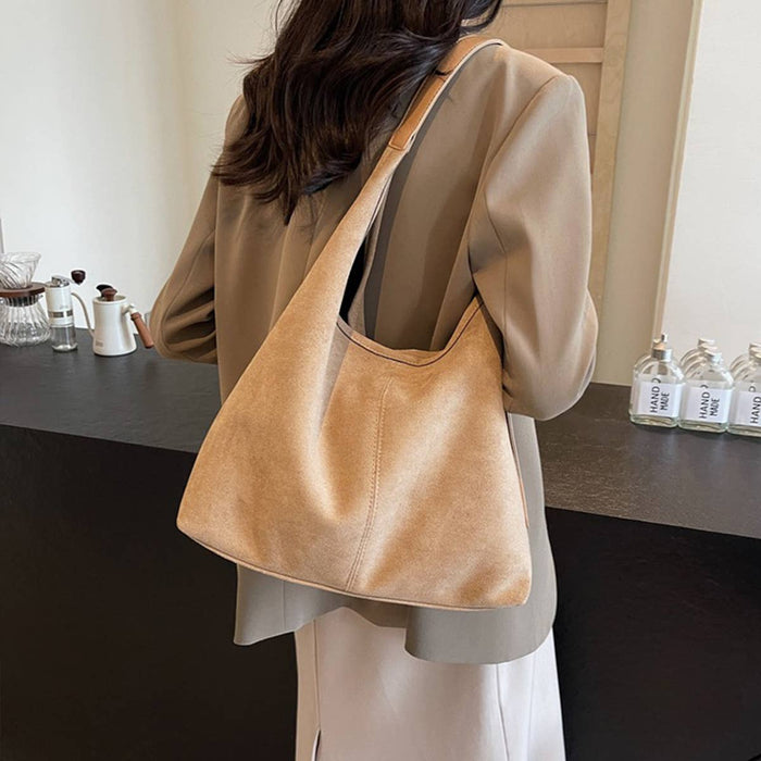 ACCITY - 2024 NEW LAZY STYLE SIMPLE COMMUTER TOTE BAG_CWAB3274