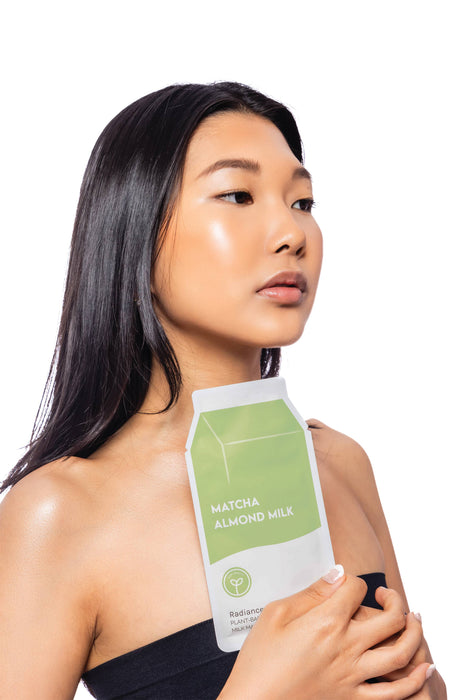 ESW Beauty - Matcha Almond Milk Radiance Plant-Based Milk Sheet Mask