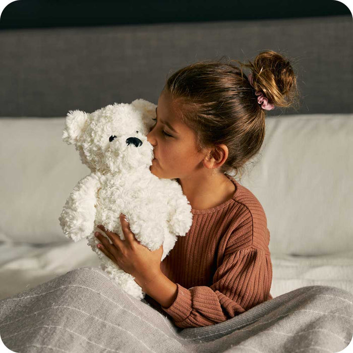 Warmies - Lavender Scented Plush - Gifts - Cream Curly Bear Warmies