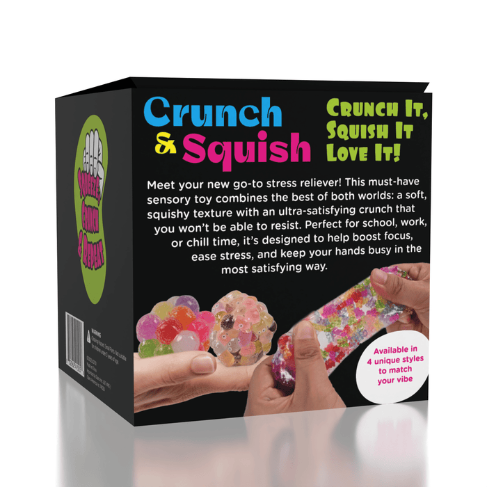 Showcase - Crunch & Squish Candy Series Crunchy Squishy Stress Ball Fidget Toy (1pc) Color Ships Assorted