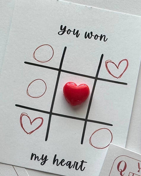 Boutique Unique - Mini Heart ❤️ Card