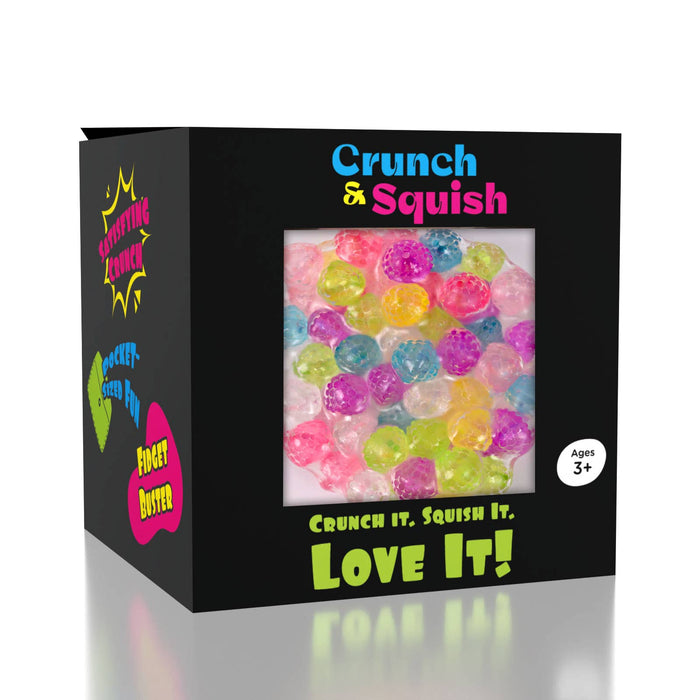 Showcase - Crunch & Squish Candy Series Crunchy Squishy Stress Ball Fidget Toy (1pc) Color Ships Assorted