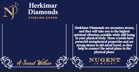 Nugent Jewelry - HERKIMER DIAMOND STERLING SILVER RING