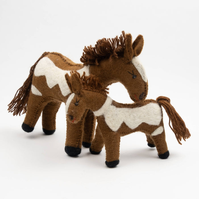 The Winding Road - Toys - Felt Pinto Horse