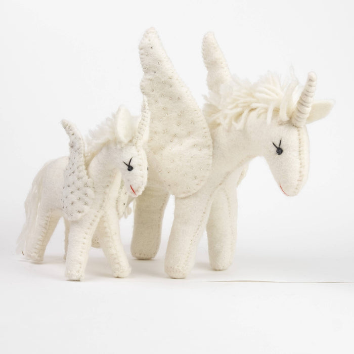 The Winding Road - Toys - Unicorn - White - Small
