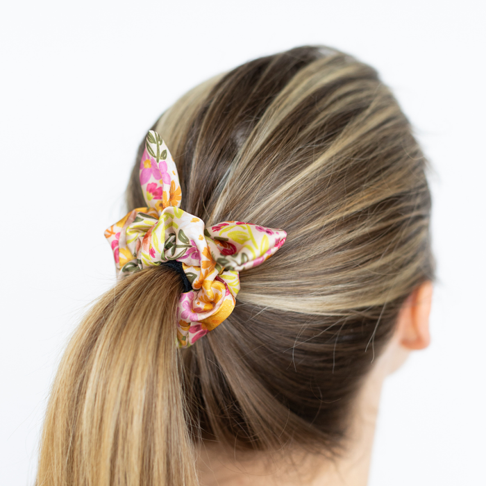 Elyse Breanne Design - Primrose Petals Satin Scrunchie