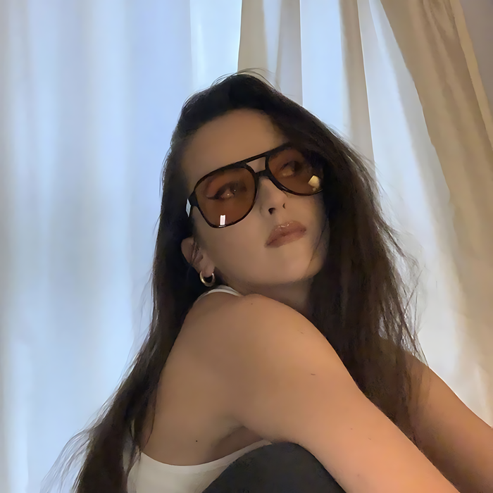ACCITY - Vintage Double Bridge Aviator Sunglasses_CWASG0113