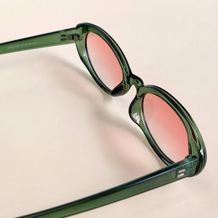 ACCITY - RETRO SMALL OVAL FRAME SUNGLASSES_CWASG0479