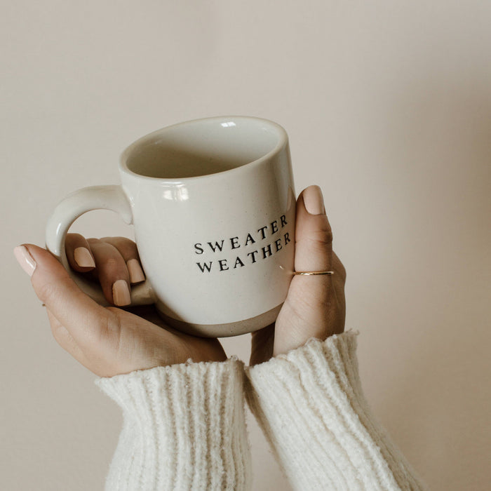 Sweet Water Decor - Sweater Weather Stoneware Coffee Mug