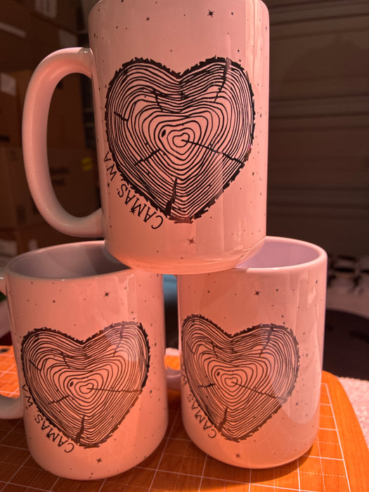 Camas Creations Mug - Wood Slice Camas, WA