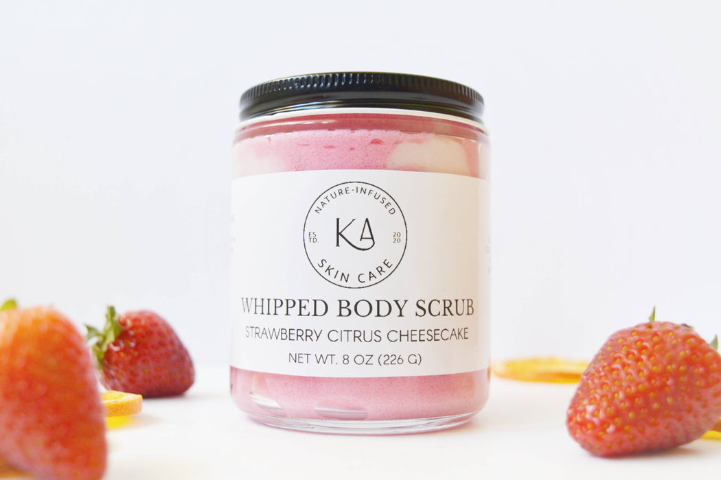 Karomni Co. Whipped Body Scrubs - Summer Scents, Sugar Scrubs: 4 oz wt. / Blooming Lilacs