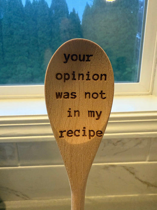 Funny Wooden Spoons Variety of Sayings & Designs
