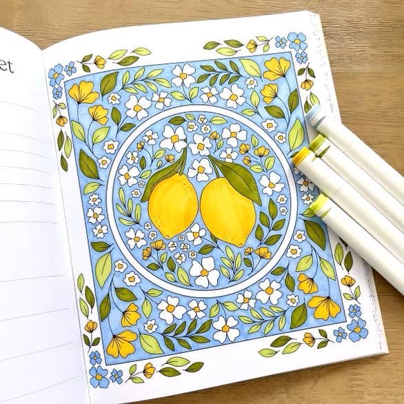 Elyse Breanne Design - The Good Life Coloring Book