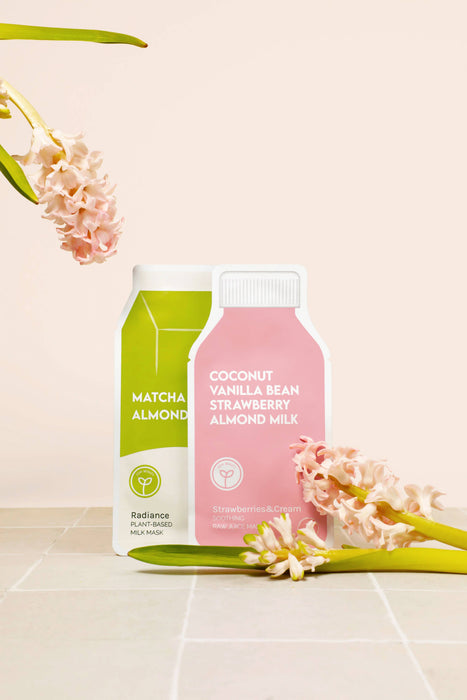 ESW Beauty - Matcha Almond Milk Radiance Plant-Based Milk Sheet Mask