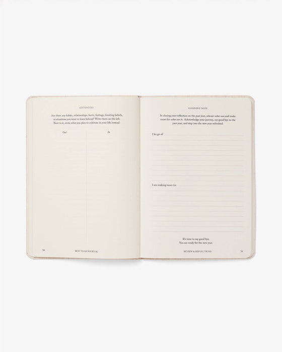 Intelligent Change - Best Year Journal Essential Black | New Year Goal Setting