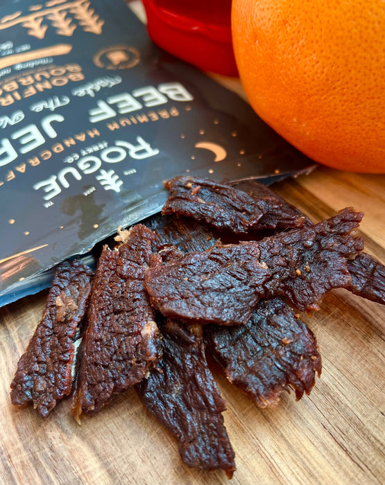 Rogue Jerky Co. - Bonfire Bourbon Beef Jerky - 2.0 OZ.