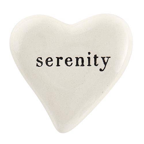 Santa Barbara Design Studio by Creative Brands - Ceramic Heart - Serenity