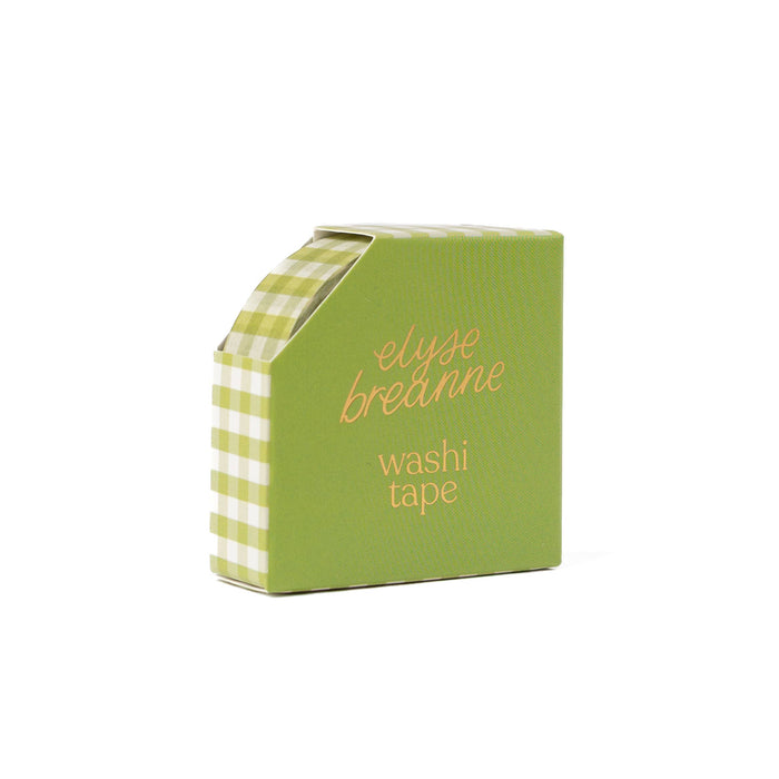 Elyse Breanne Design - Green Gingham Washi Tape