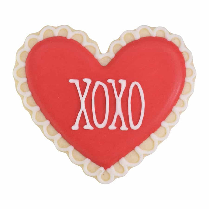 R&M International - Fluted Heart Cookie Cutter (3.5")