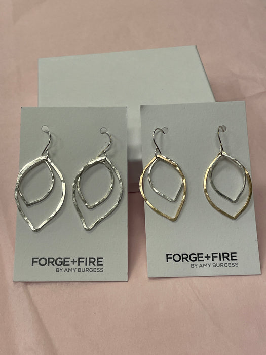 Forge + Fire LAYLA metalworks earrings