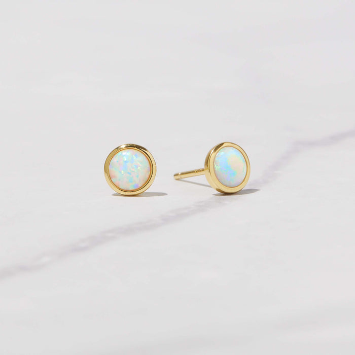 Sami Jewels - Large Opal Studs