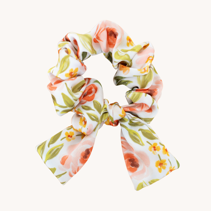 Elyse Breanne Design - Spring Garden Satin Scrunchie