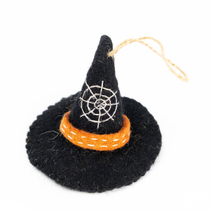 The Winding Road - Ornament - Felt Witch Hats - Halloween Decor! NEW!