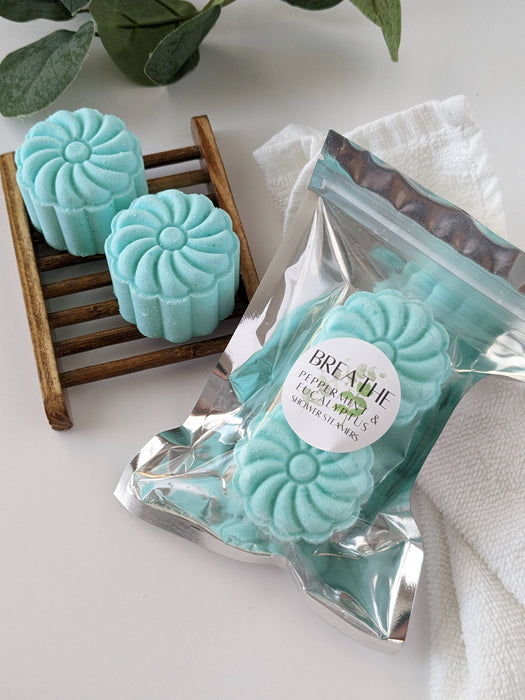 Beachy Bubbles Bath Co Breathe Shower Steamers