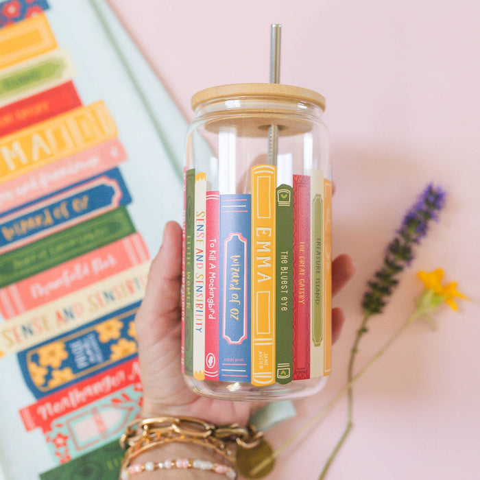 Pippi Post - Books Glass Can