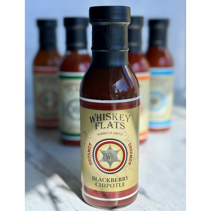 Whiskey Flats Gourmet Foods - Blackberry Chipotle BBQ Sauce