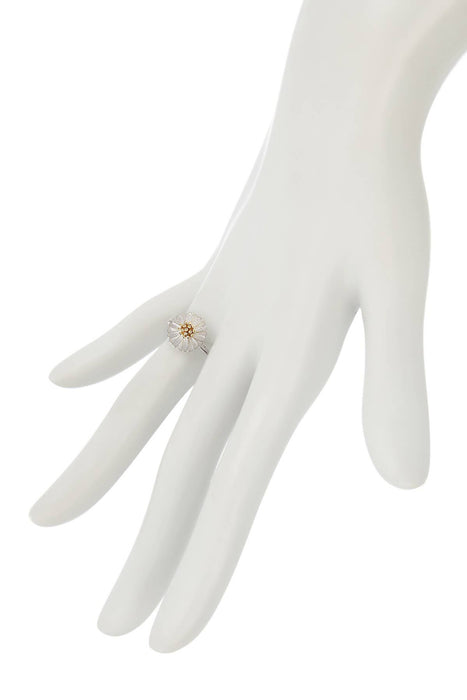 Zoey Simmons - 2-Tone Daisy Ring - SF