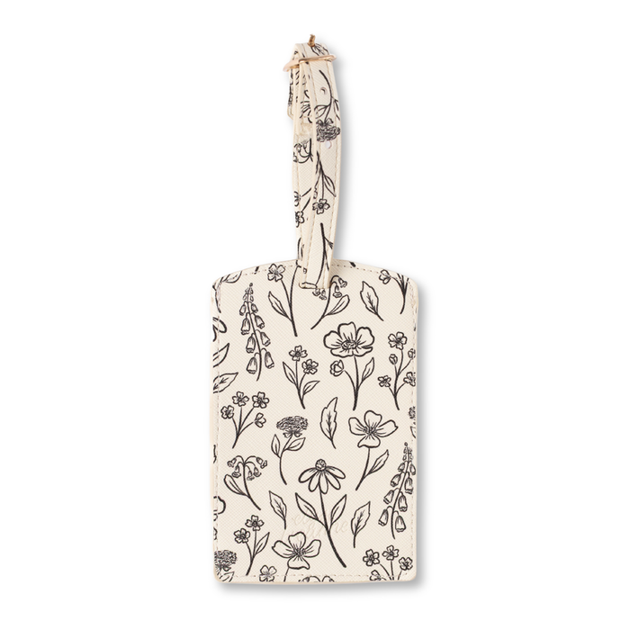 Elyse Breanne Design - Floral Luggage Tag