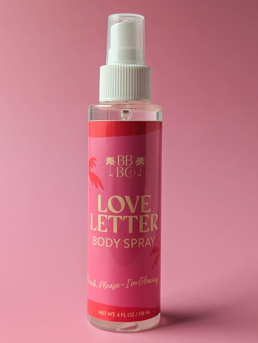 Beachy Bubbles Bath Co - Love Letter Body Spray