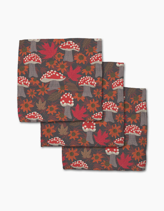 Geometry - Mushroom Forest Dishcloth Set