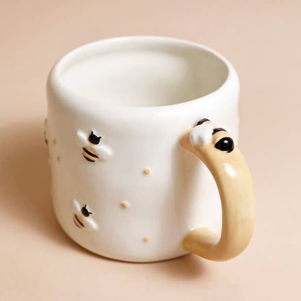 Lisa Angel - Irregular Ceramic Bee Mug