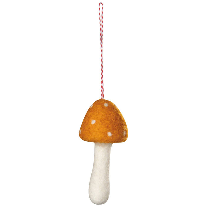 Danica Jubilee - Toadstool Felt Christmas Tree Ornaments - Assorted