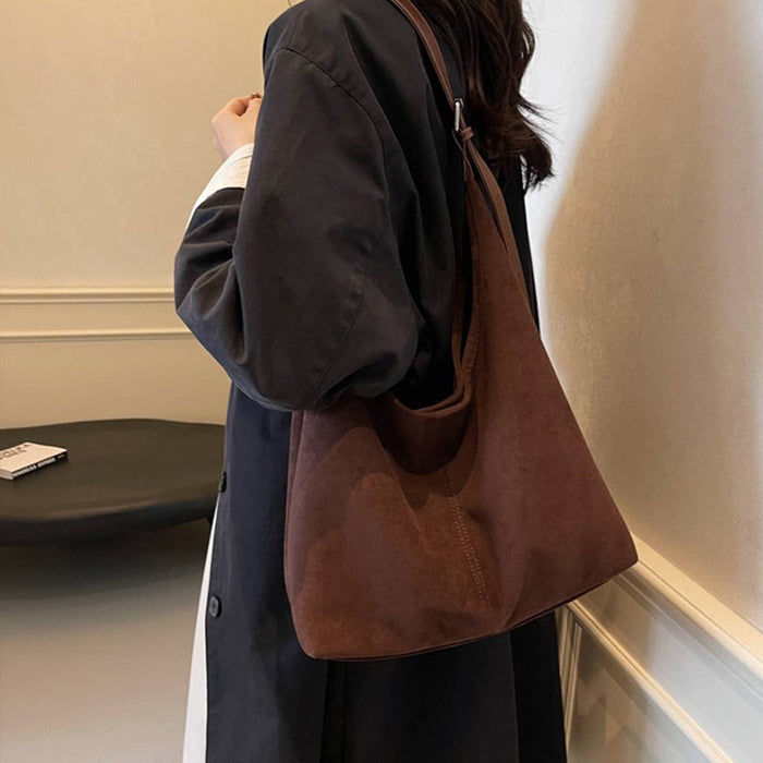 ACCITY - 2024 NEW LAZY STYLE SIMPLE COMMUTER TOTE BAG_CWAB3274