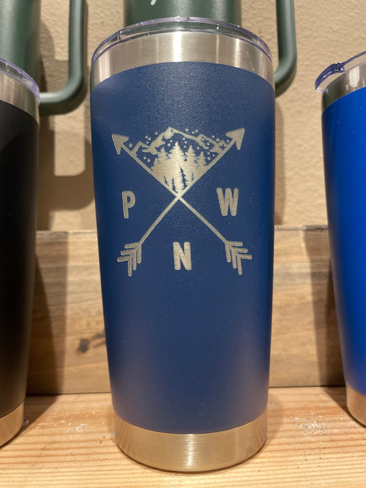 Camas Creations PNW tumbler