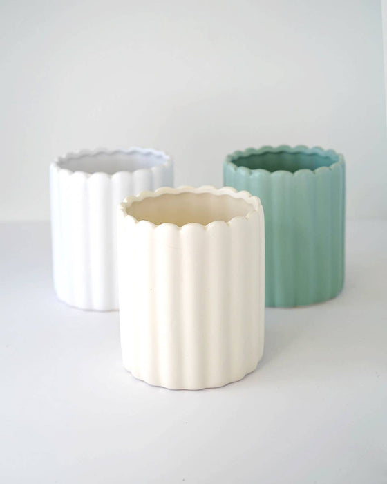 Springer Décor - Plain Column Planter, varied colors