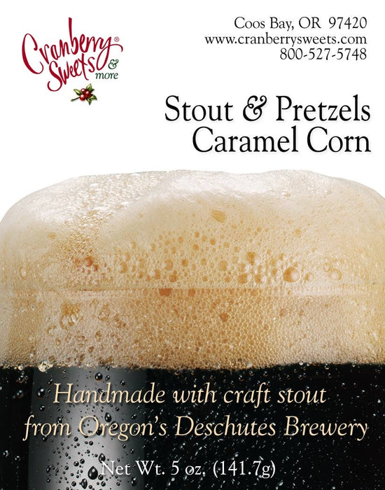 Cranberry Sweets & More - Stout and Pretzels Popcorn