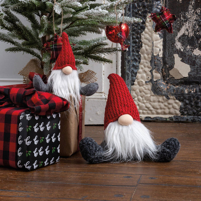 Primitives by Kathy - Sitting Gnomes Sitter Set