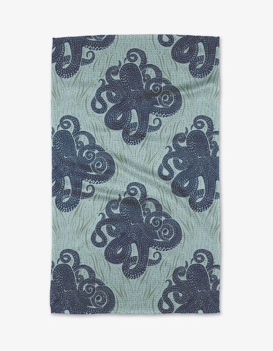 Geometry - Mighty Octopus Tea Towel