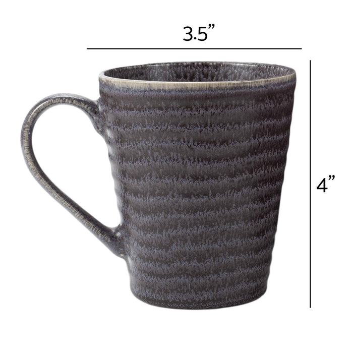 EAST AVENUE - Charcoal-Gray PRICE IS PER MUG