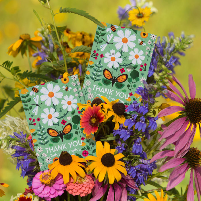 Bentley Seed Co. - Thank You Today Everyday - Pollinator Flower Mix Seed Packets