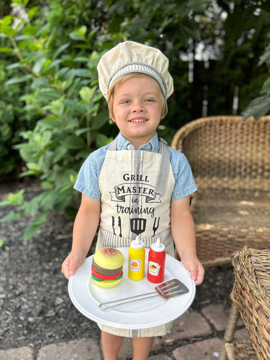 Audrey's - Child's Apron And Hat - Grill Master